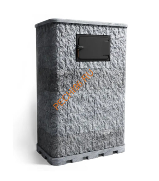 Печь банная газовая RT-100RV 310S Талькомагнезит Скала с радиусными углами