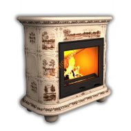 Печь-камин КимрПечь Прованс пристенный Деревня Печь-камин КимрПечь Прованс пристенный Деревня