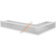 Люфт Kratki NP/L9/40/B угловой белый 600x400 мм