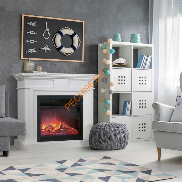 Электрокамин RealFlame Marco 26 WT с очагом MoonBlaze Lux BL Электрокамин RealFlame Marco 26 WT с очагом MoonBlaze Lux BL