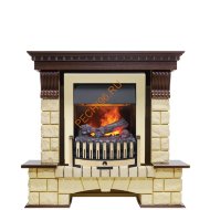 Электрокамин Dimplex Pierre Luxe с очагом Danville Brass FB2 темный дуб/ шампань Электрокамин Dimplex Pierre Luxe с очагом Danville Brass FB2 темный дуб/ шампань