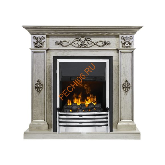 Электрокамин Dimplex Derby с очагом Flagstaff old silver