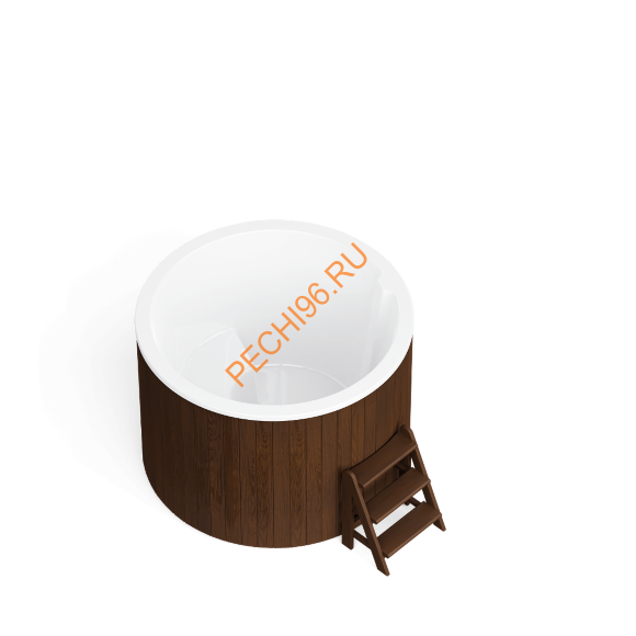 Купель композитная Polarspa COMFORT 160 COLD термососна темная