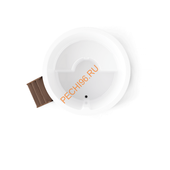 Купель композитная Polarspa COMFORT 160 COLD термососна темная