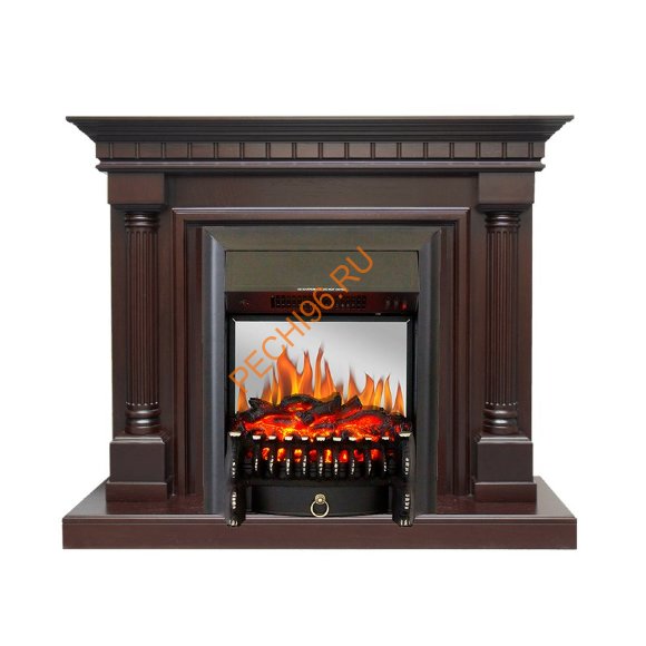 Электрокамин Royal Flame Dallas темный дуб с очагом Fobos FX M