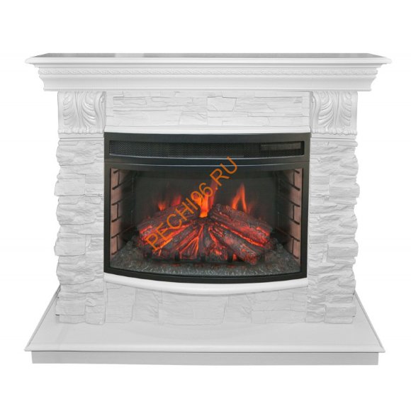 Электрокамин RealFlame Elford WT с очагом Firefield 25 S IR Электрокамин RealFlame Elford WT с очагом Firefield 25 S IR