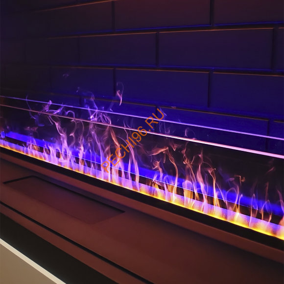 Паровой электрический очаг Schones Feuer 3D FireLine 800 Blue