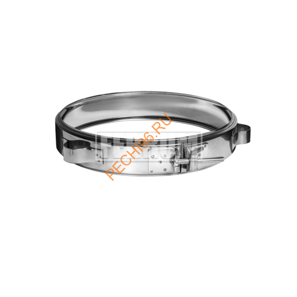 Хомут Феррум обжимной для растяжки нержавейка AISI 430-0,5 мм, d 200 мм Хомут Феррум обжимной для растяжки нержавейка AISI 430-0,5 мм, d 200 мм