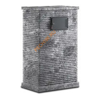 Печь банная газовая RT-100RV 310S Талькомагнезит Радиатор с прямыми углами