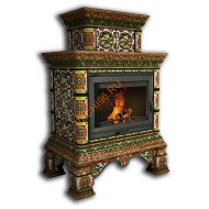 Печь-камин КимрПечь Кострома пристенный двухъярусный Июль