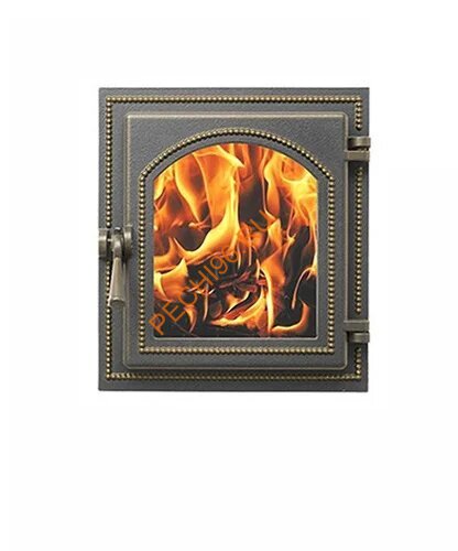 Дверка ВЕЗУВИЙ каминная 220 (Бронза) Дверка ВЕЗУВИЙ каминная 220 (Бронза)