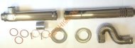Комплект коаксиального дымохода Rinnai 1000L 75/100 мм, SLIDE SPEA L-type Комплект коаксиального дымохода Rinnai 1000L 75/100 мм, SLIDE SPEA L-type