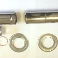 Комплект коаксиального дымохода Rinnai 1000L 75/100 мм, SLIDE SPEA L-type