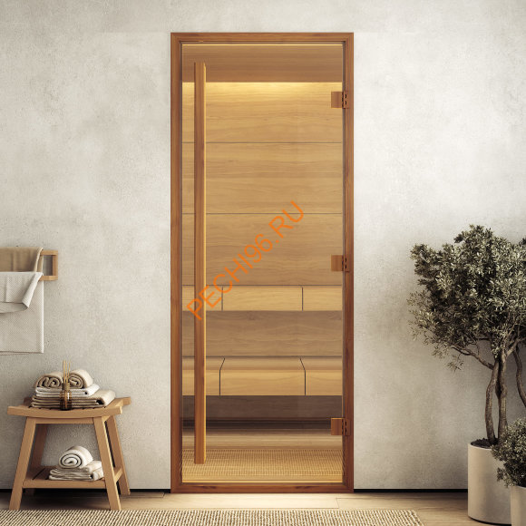 Дверь стеклянная DoorWood Хамам АРТ Wood 26 прозрачная Дверь стеклянная DoorWood Хамам АРТ Wood 26 прозрачная