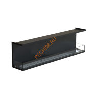 Биокамин фронтальный 1900х500х300 мм, стекло