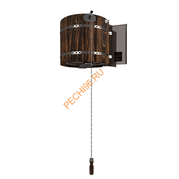 Обливное устройство Ливень мини ПРО лиственница темная