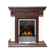 Электрокамин Dimplex Luxemburg с очагом Flagstaff темный дуб Электрокамин Dimplex Luxemburg с очагом Flagstaff темный дуб