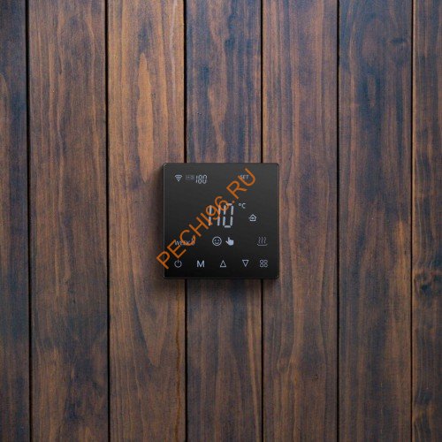 Пульт управления электрокаменками ПУЭКМ Гермес 15 кВт, Wi-Fi, сенсорный Пульт управления электрокаменками ПУЭКМ Гермес 15 кВт, Wi-Fi, сенсорный