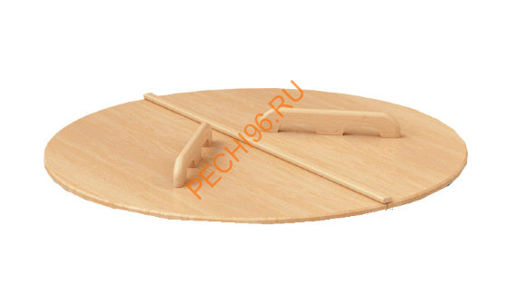 Крышка НКЗ для Купели и Фурако из кедра овальная Крышка НКЗ для Купели и Фурако из кедра овальная