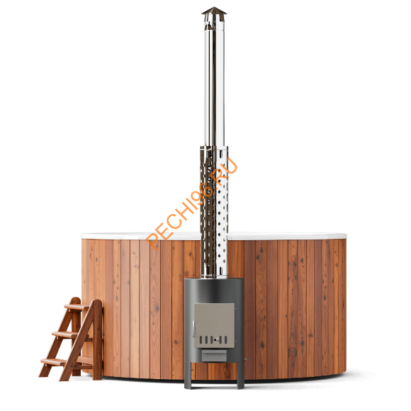 Купель композитная Polarspa COMFORT FAMILY HOT 220 термобереза светлая