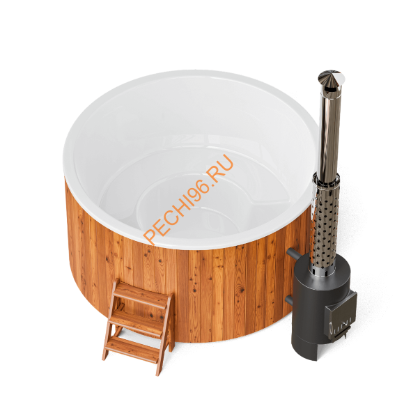 Купель композитная Polarspa COMFORT FAMILY HOT 220 термобереза светлая