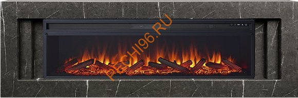 Электрокамин Royal Flame Line 60, SFT Stone Touch Серый мрамор, с очагом Vision 60 LOG LED Электрокамин Royal Flame Line 60, SFT Stone Touch Серый мрамор, с очагом Vision 60 LOG LED