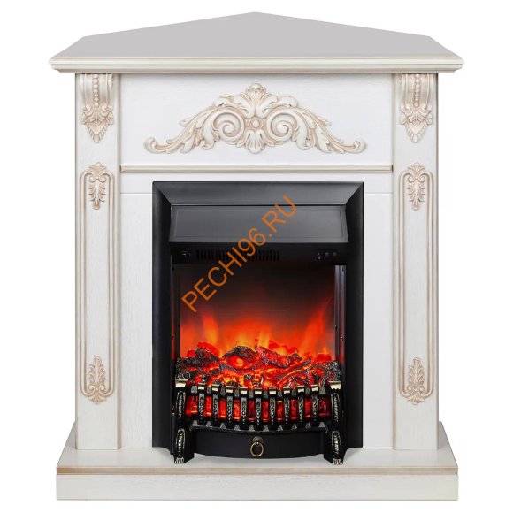 Электрокамин RealFlame Anita corner WT с очагом Fobos Lux