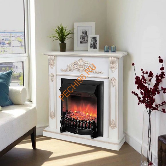 Электрокамин RealFlame Anita corner WT с очагом Fobos Lux