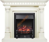 Электрокамин Royal Flame Dallas слоновая кость с патиной с очагом Fobos FX Электрокамин Royal Flame Dallas слоновая кость с патиной с очагом Fobos FX