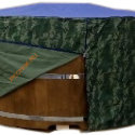 Купель для бани ExpertSaun круглая из кедра, h 1200мм
