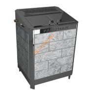 Электрическая паротермальная печь ПАРиЖАР 16 кВт серпентинит Бархат