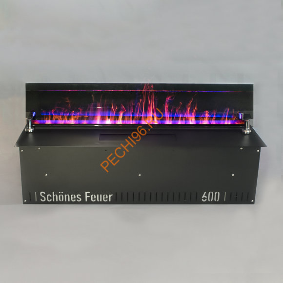 Паровой электрический очаг Schones Feuer 3D FireLine 800 Blue