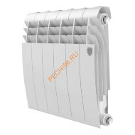 Радиатор биметаллический Royal Thermo BILINER B 350 Белый, 6 секций Радиатор биметаллический Royal Thermo BILINER B 350 Белый, 6 секций