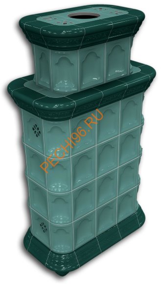 Печь-камин КимрПечь Истра центральный двухъярусный Волна Печь-камин КимрПечь Истра центральный двухъярусный Волна