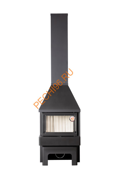 Печь-камин ЭкоКамин Панорама три стекла