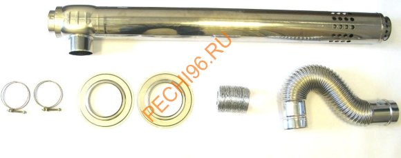 Комплект коаксиального дымохода Rinnai 1000L 75/100 мм, STRIGHT CMF S-type