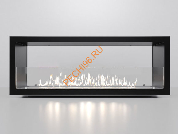 Биокамин сквозной 1000х400-500х250-300, стекло Биокамин сквозной 1000х400-500х250-300, стекло