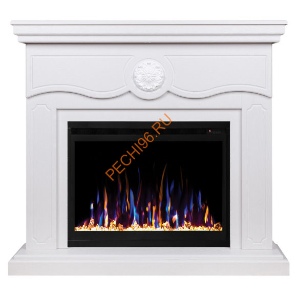 Электрокамин RealFlame Raffaele 25,5 WT с очагом Saphir 25,5