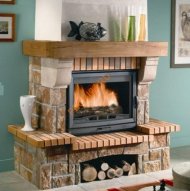 Дровяной камин CHAZELLES СS21 с топкой SOLO G70