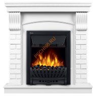 Электрокамин Electrolux EFP/P-1020LS с порталом Jersey Classic, белый