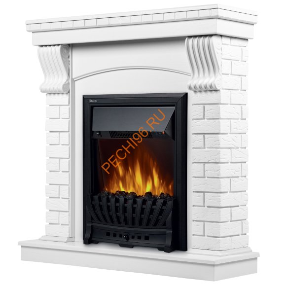 Электрокамин Electrolux EFP/P-1020LS с порталом Jersey Classic, белый Электрокамин Electrolux EFP/P-1020LS с порталом Jersey Classic, белый
