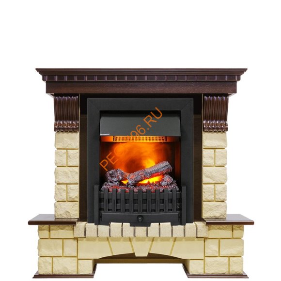 Электрокамин Dimplex Pierre Luxe с очагом Danville Black FB2 темный дуб/ шампань Электрокамин Dimplex Pierre Luxe с очагом Danville Black FB2 темный дуб/ шампань