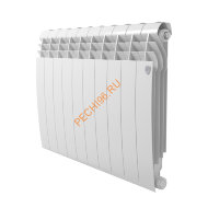 Радиатор биметаллический Royal Thermo BILINER B 500 Белый, 10 секций