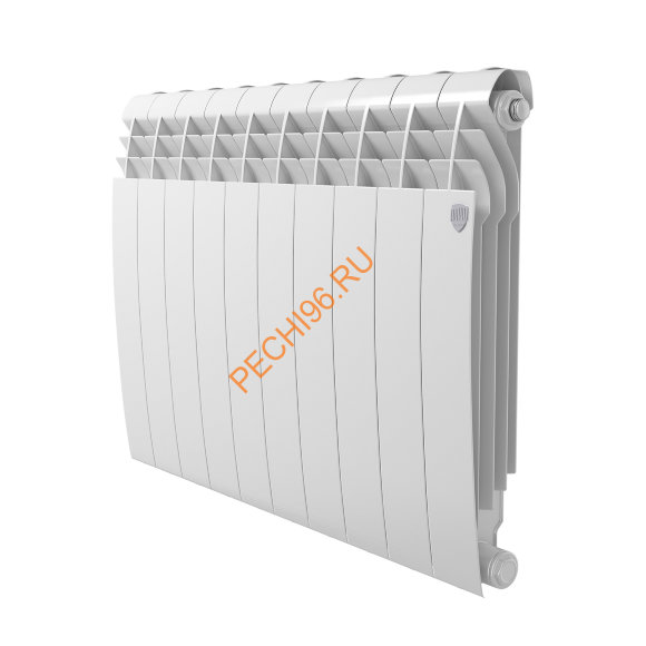 Радиатор биметаллический Royal Thermo BILINER B 500 Белый, 10 секций Радиатор биметаллический Royal Thermo BILINER B 500 Белый, 10 секций