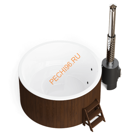 Купель композитная Polarspa COMFORT FAMILY HOT 220 термососна темная