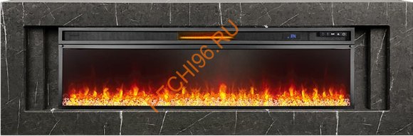 Электрокамин Royal Flame Line 60, SFT Stone Touch Серый мрамор, с очагом Vision 60 LED Электрокамин Royal Flame Line 60, SFT Stone Touch Серый мрамор, с очагом Vision 60 LED