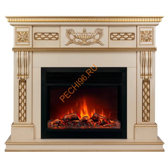 Электрокамин RealFlame Corsica 26 WT с очагом Moonblaze S Lux BL