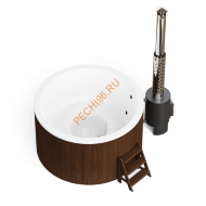 Купель композитная Polarspa COMFORT 195 HOT термобереза темная Купель композитная Polarspa COMFORT 195 HOT термобереза темная