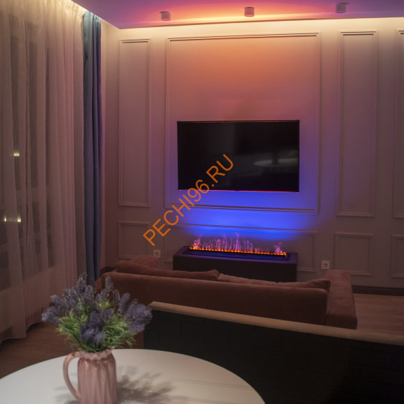 Паровой электрический очаг Schones Feuer 3D FireLine 1500 Blue