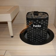 Фланец для электрической печи HELO Himalaya сталь черный Фланец для электрической печи HELO Himalaya сталь черный